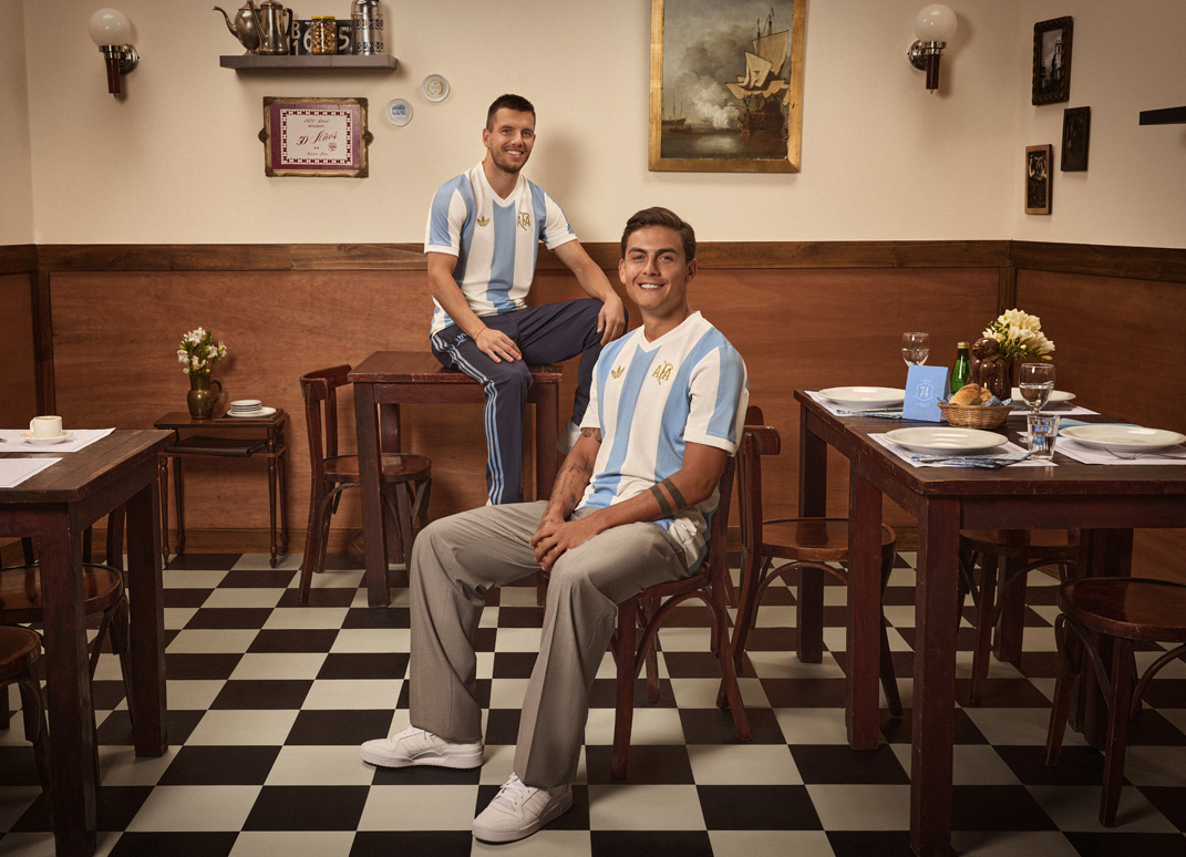50-jarig jubileum van Argentinië en adidas' eerste partnerschap